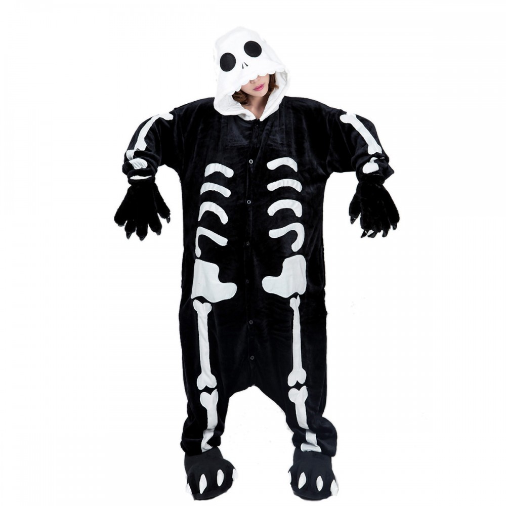 Skeleton Onesie, Skeleton Pajamas For Adult Buy Now
