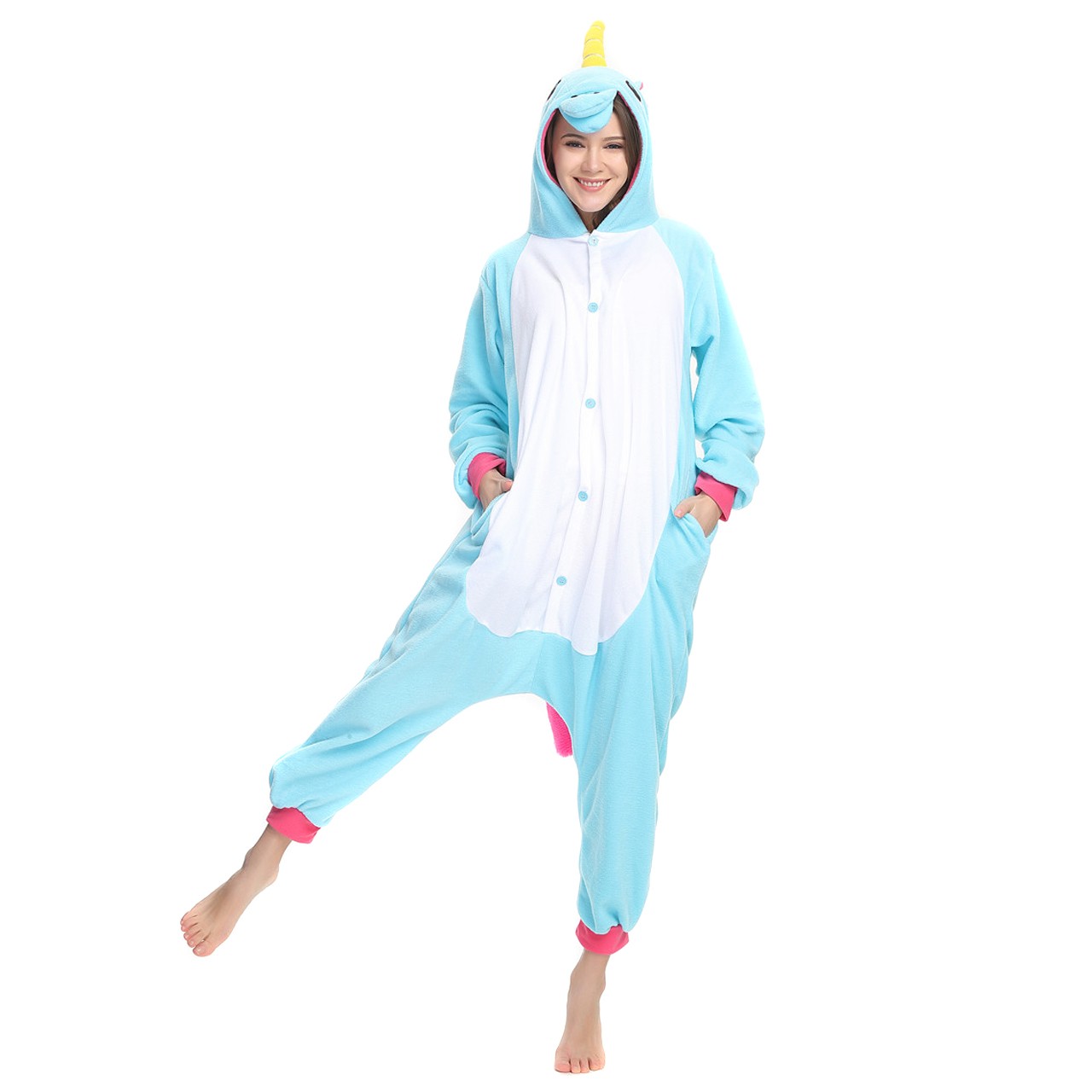 Blue Unicorn Onesie, Blue Unicorn Pajamas For Women & Men Online Sale