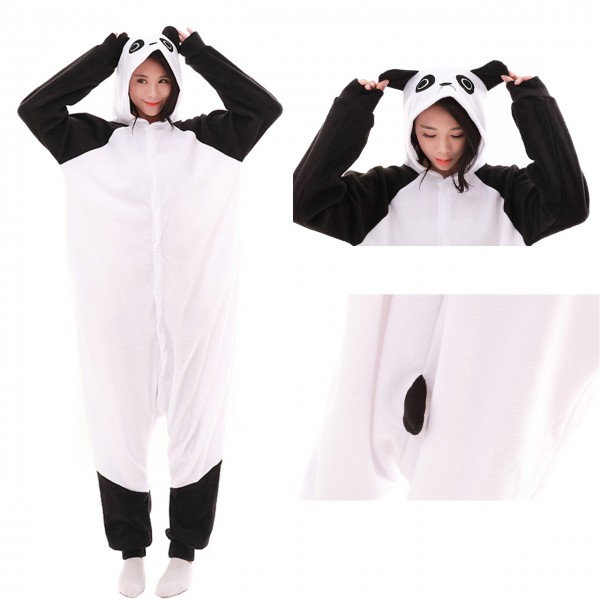 Panda Onesie Unisex Women & Men Kigurumi Animal Pajama Party Costumes