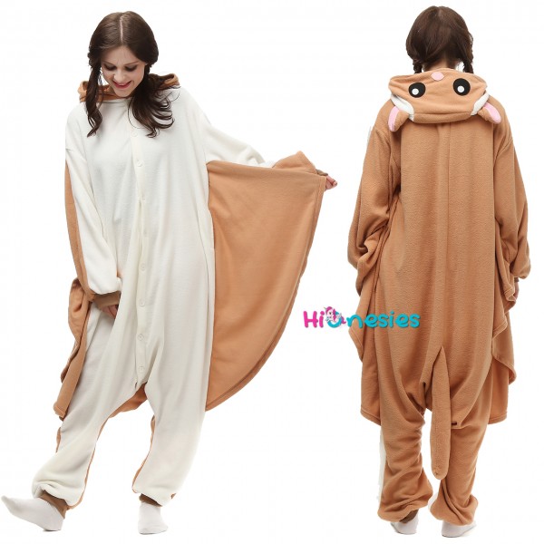 Rnmomo Unisex-Adult Kigurumi Flying Squirrel Pajamas Medium Camel,   price tracker / tracking,  price history charts,  price  watches,  price drop alerts