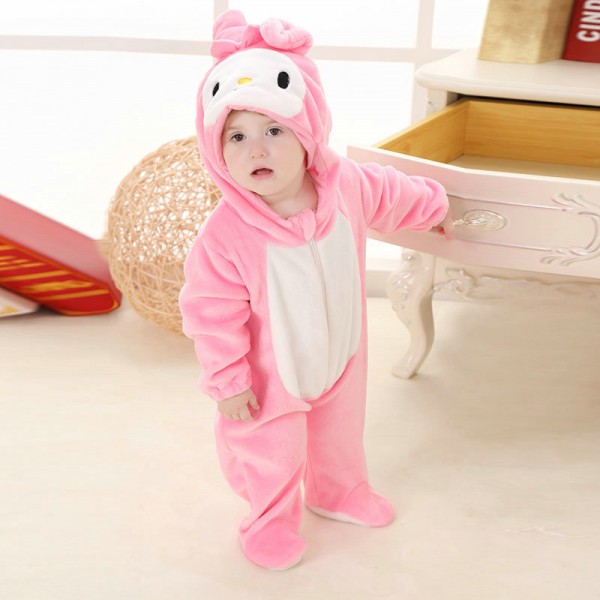 My Melody Onesie for Baby & Toddler Animal Kigurumi Pajama Party Costumes
