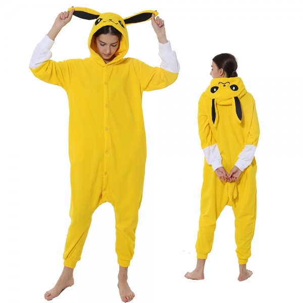 Jolteon Costume Onesie Halloween Outfit Party Wear Pajamas