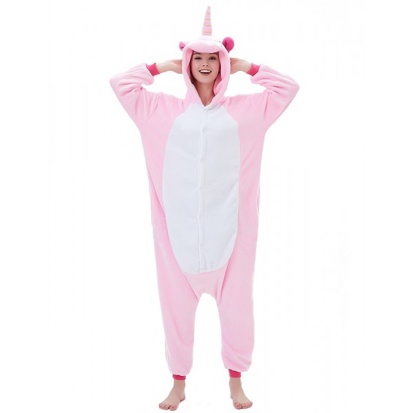 Pink Unicorn Onesie Costume Halloween Outfit for Adult & Teens