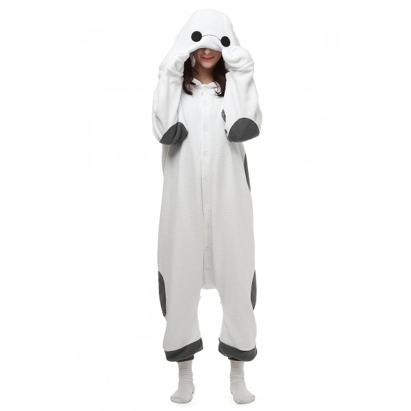 Baymax Onesie Costume Halloween Outfit for Adult & Teens